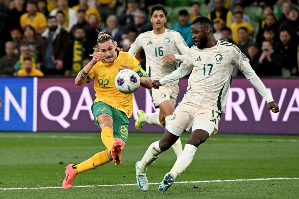 Arabia Saudita empata con Australia en un polémico partido de clasificación para el Mundial