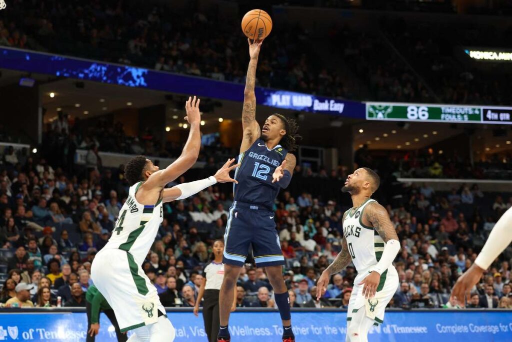 Resumen de la NBA: Morant lleva a los Grizzlies a vencer a los Bucks, Wembanyama brilla contra el Jazz