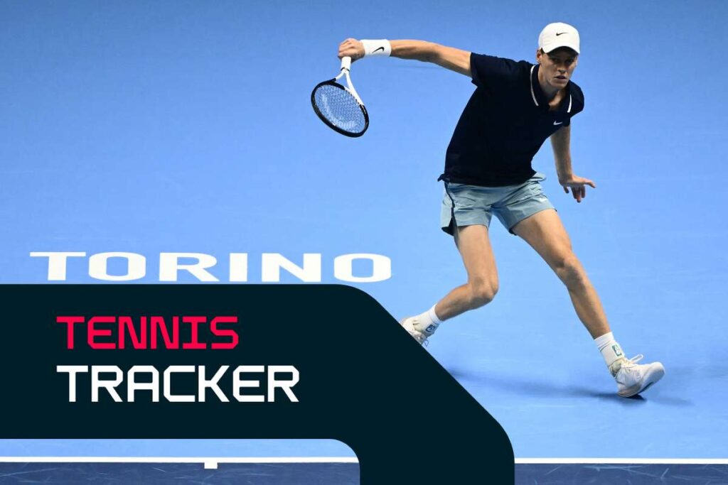 Tennis Tracker: Sinner sobrevive a la lucha de Fritz para mantener un récord perfecto en las Finales ATP