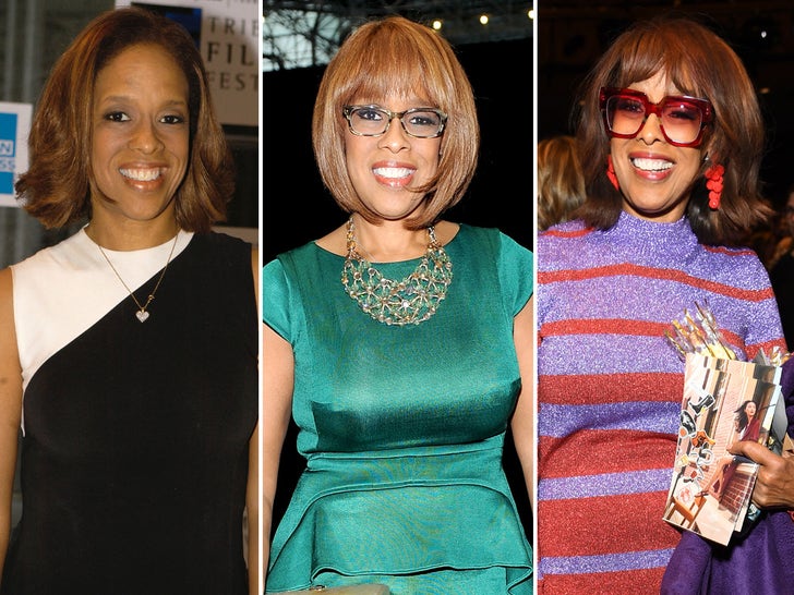 Gayle King through the years