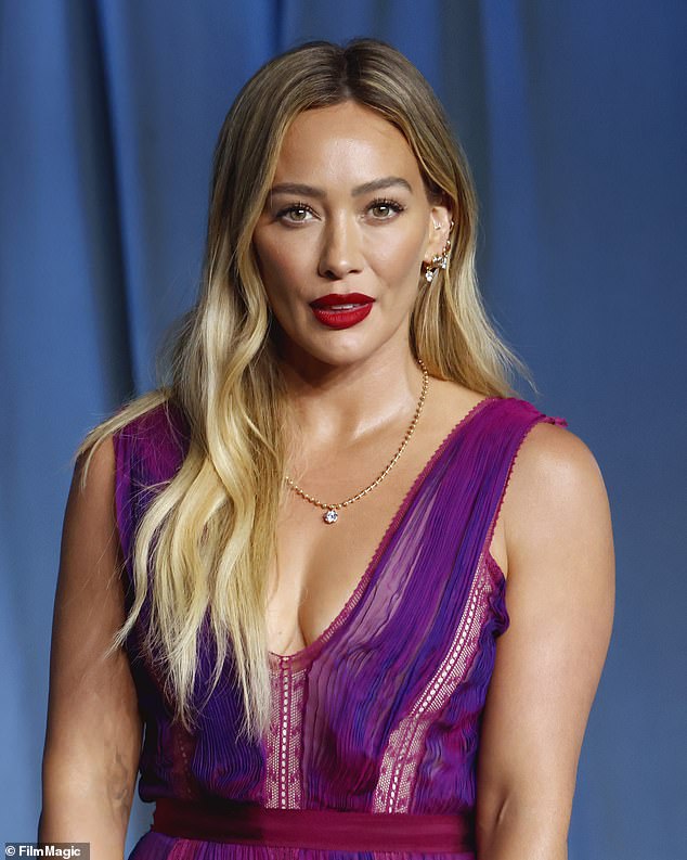 Hilary Duff promotes her new single 'Mature,' which fans think references Leonardo DiCaprio