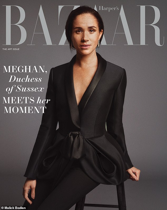 Meghan was revealed as the cover star of Harper's Bazaar's December 2025/January 2026 edition, labeled as the art issue