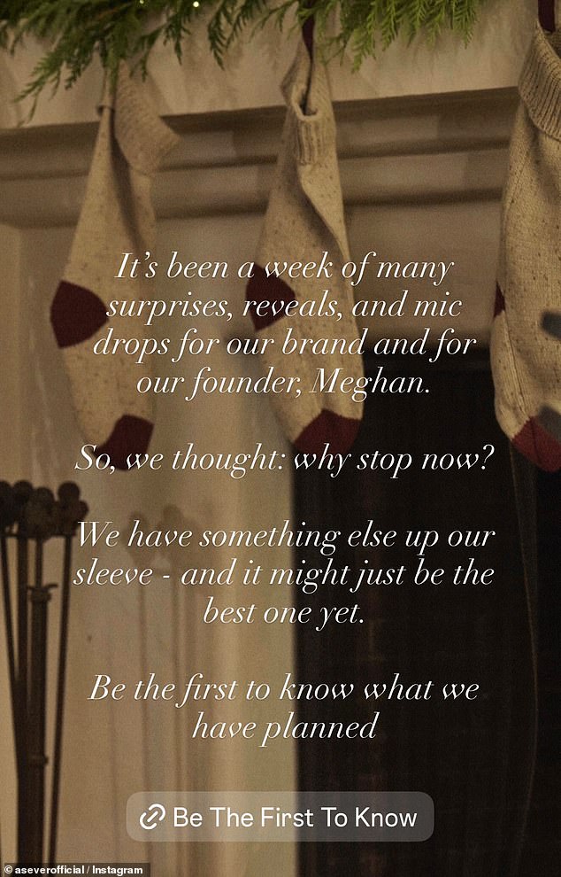 As Ever's Instagram teased fans with a stocking-filled holiday image, hinting more surprises are coming