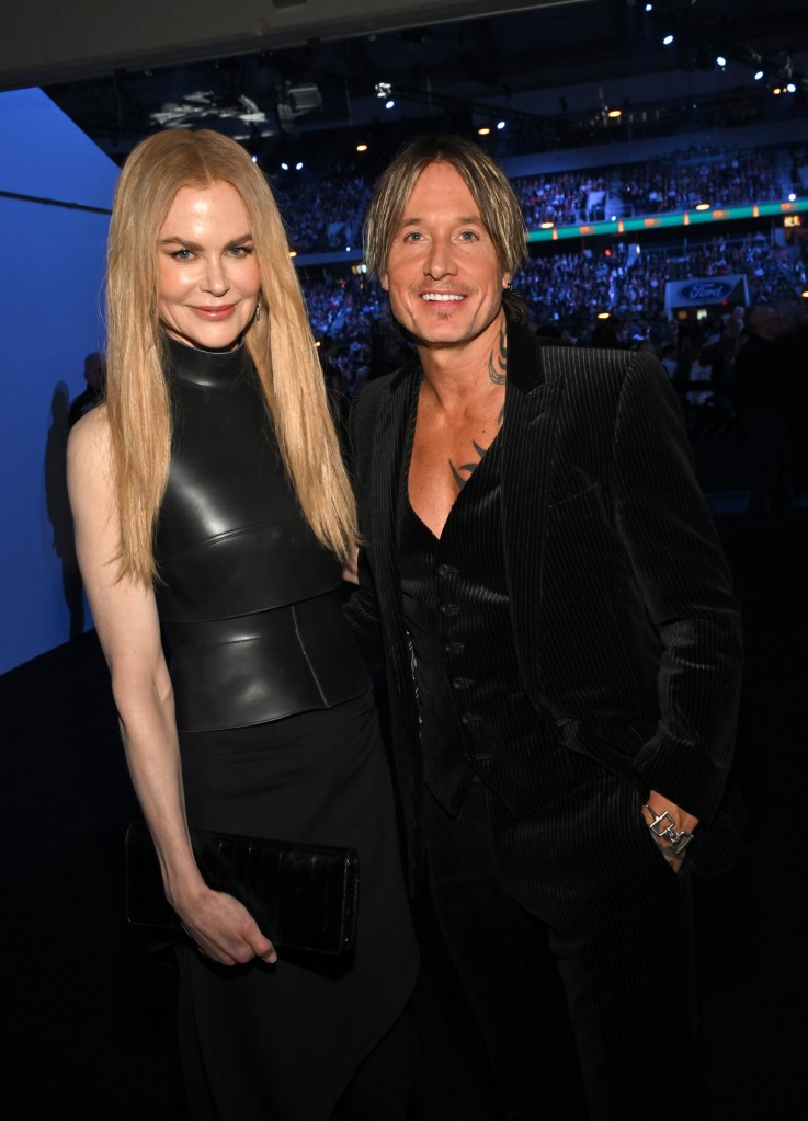 Nicole Kidman and Keith Urban at the 60th Academy of Country Music Awards.