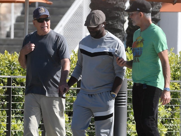 Another candid of Bruce Willis by the water in Los Angeles this week. Credit: The Image Direct.