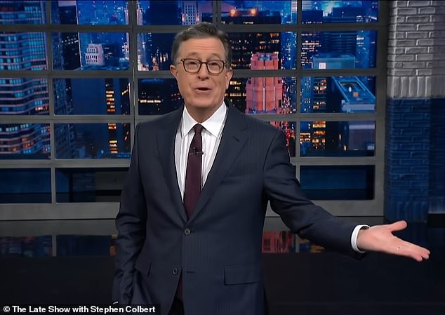 Stephen Colbert delivers his December 8 Late Show monologue about Trump's Kennedy Center Honors appearance.