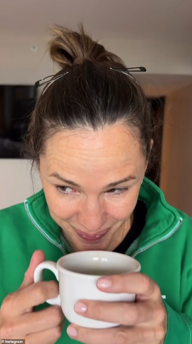 On-screen text reads: 'Felt pretty but then I opened my friend's camera roll.'