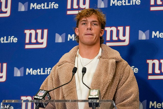 Dart is facing shock questions over his Giants future just one season into his NFL career