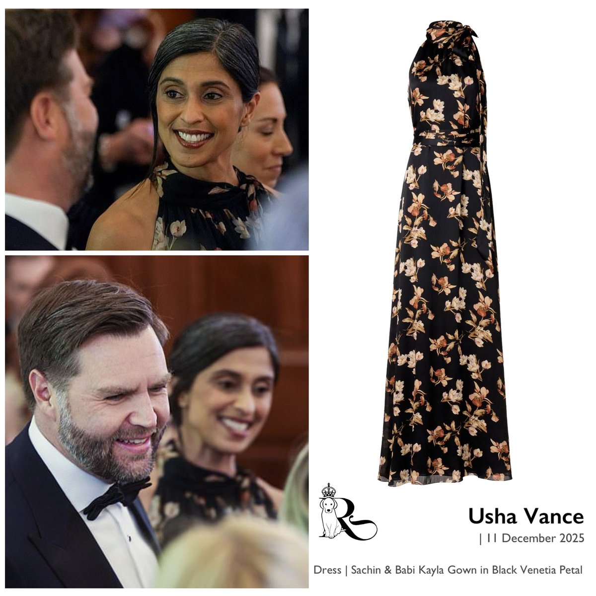 Donald and Melania Trump at a White House Congressional Ball.