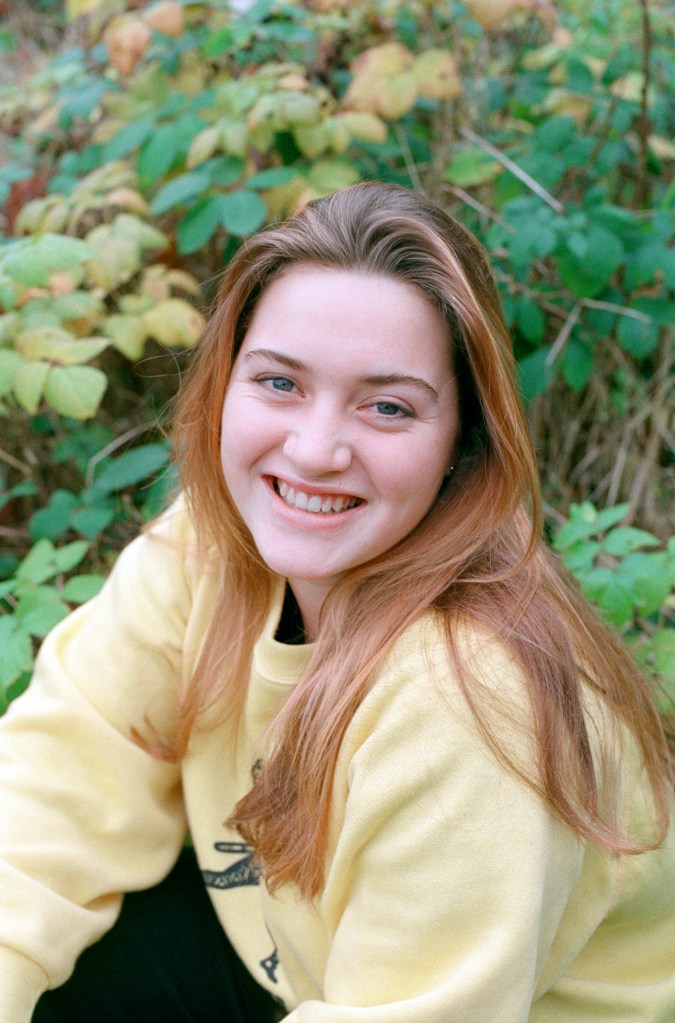 Kate Winslet at age 16 in 1991.