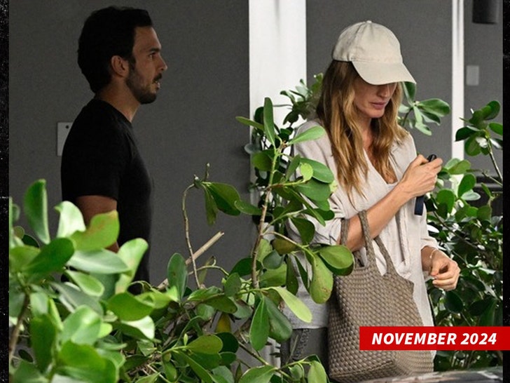 Gisele Bundchen and Joaquim Valente spotted together (Mega)