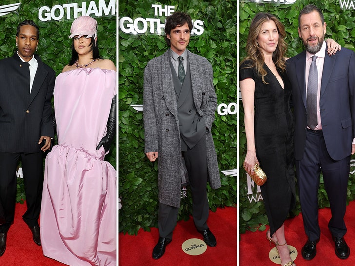 Red carpet scene at the 2025 Gotham Awards in New York City (Getty)