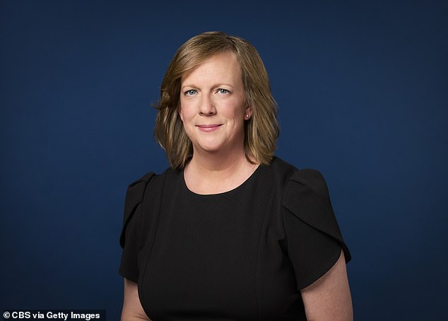 Kim Harvey, executive producer of Evening News, with anchor Tony Dokoupil.