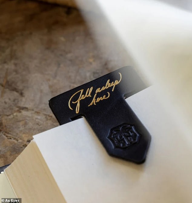 The Duchess of Sussex released the latest product in her As Ever range, a limited-edition leather bookmark retailing for $18 (13.40), earlier this week