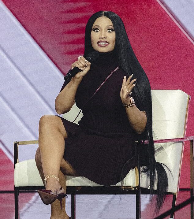Nicki Minaj at AmericaFest in Arizona, December 2025