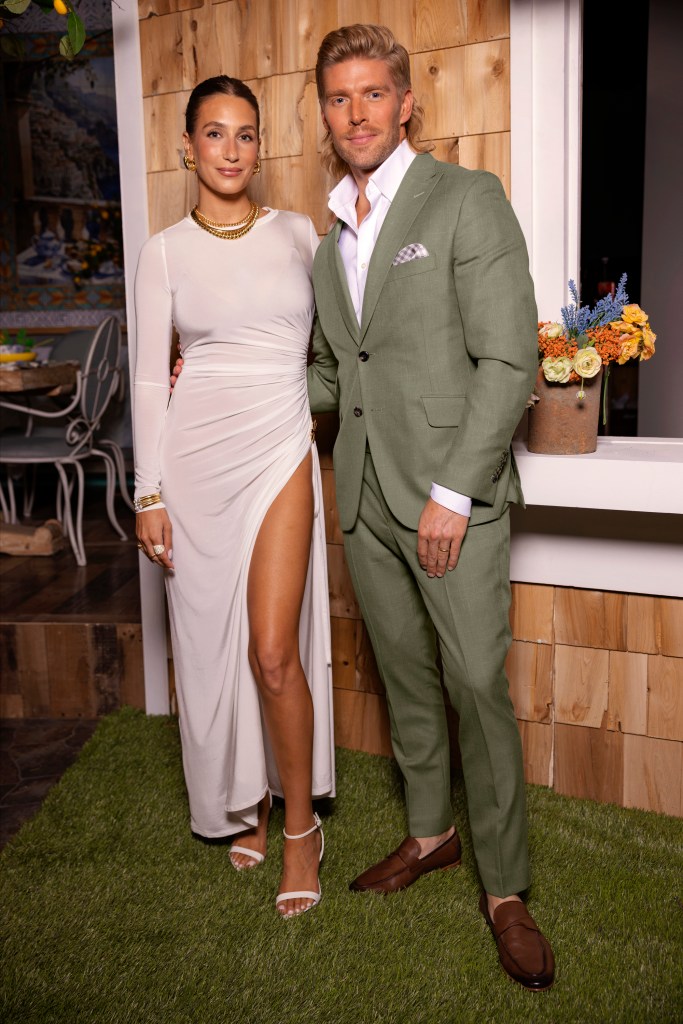 Amanda Batula and Kyle Cooke at the Summer House reunion.