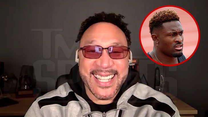 Charlie Batch discusses DK Metcalf's playoff redemption in a TMZ Sports video