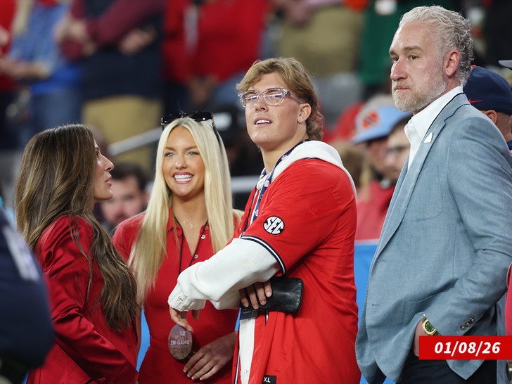 Jaxson Dart and Marissa Ayers