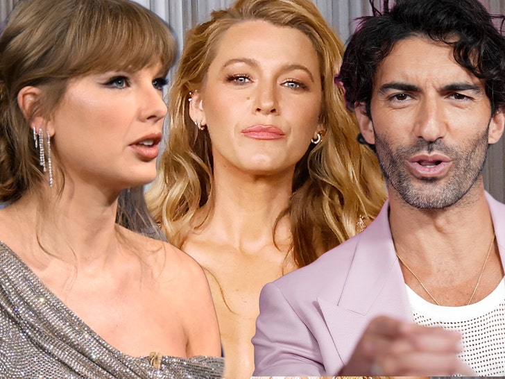Taylor Swift, Blake Lively and Justin Baldoni - Getty composite