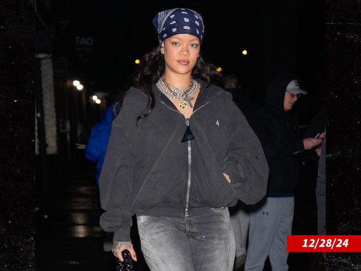 Rihanna at a public event (file photo; Getty Images)
