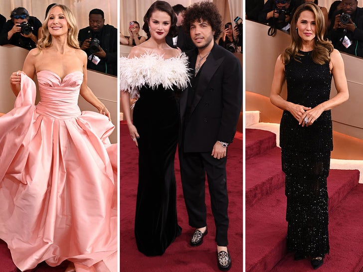 Golden Globes 2026 red carpet arrivals showcasing glossy, high-glam looks.