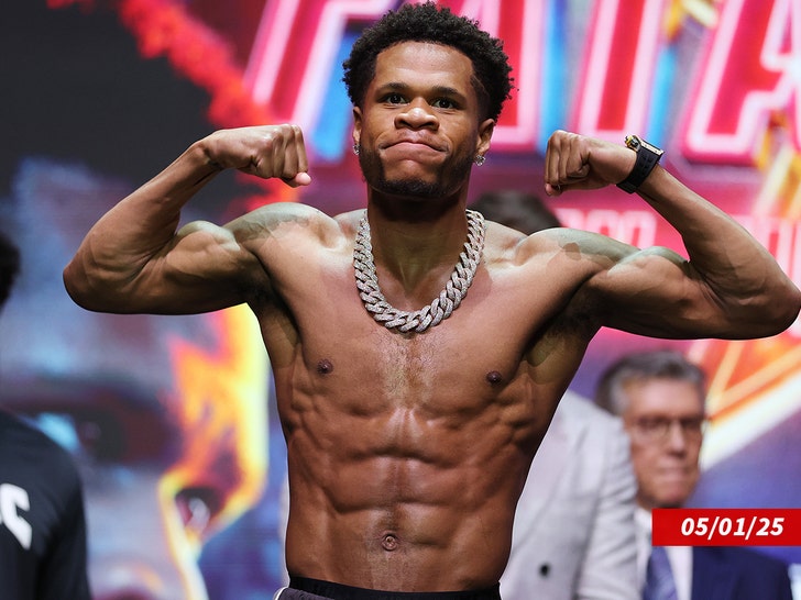 Devin Haney during a bout. Attribution: Getty
