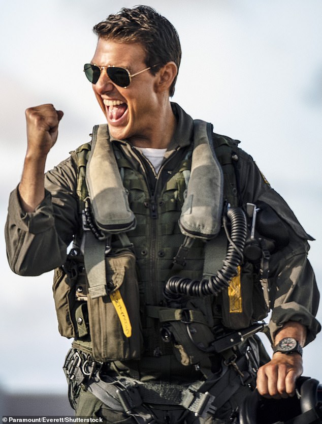 Tom Cruise in Top Gun: Maverick, a film that underscored his theater-first approach.