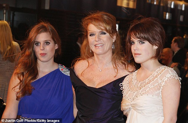 The family attending the premiere of The Young Victoria in March 2009 - months later they would travel to visit Jeffrey Epstein just days after his release from prison - DailyMailUS