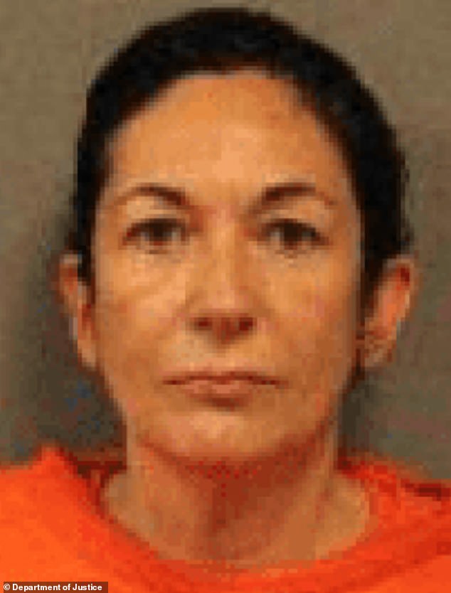 Ghislaine Maxwell mugshot; convicted in 2021 on sex trafficking and related charges and sentenced in 2022 to 20 years in prison.