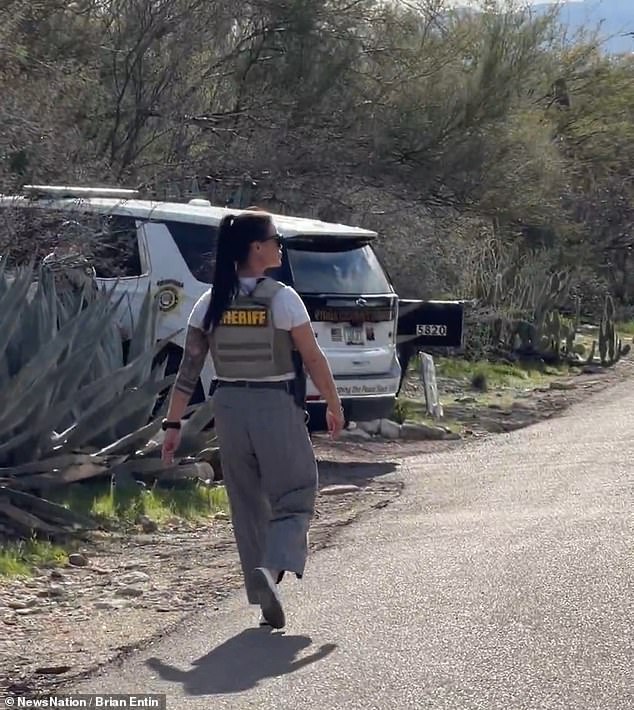 Investigators at Nancy Guthrie's Tucson home