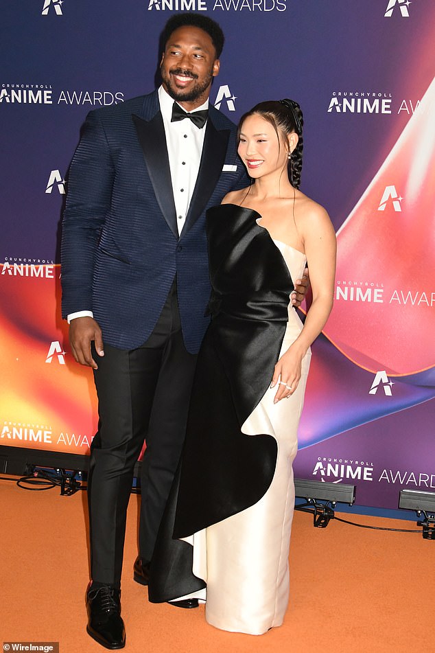 Chloe Kim and Cleveland Browns star Myles Garrett at a public event - an example of relationship coverage that can eclipse competition.