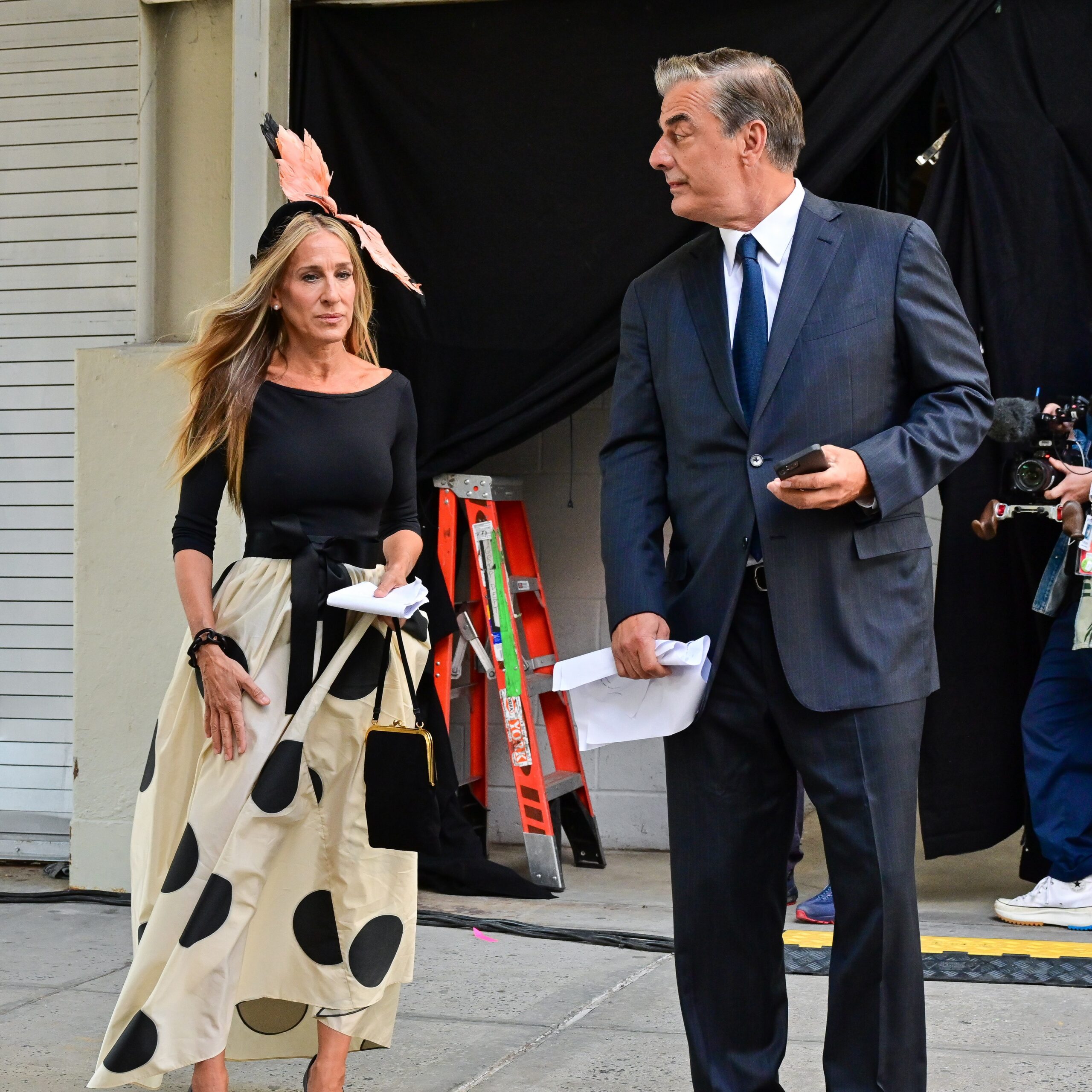 Chris Noth said he felt "lucky" to have been written out of "And Just Like That" in the first episode. - pagesix