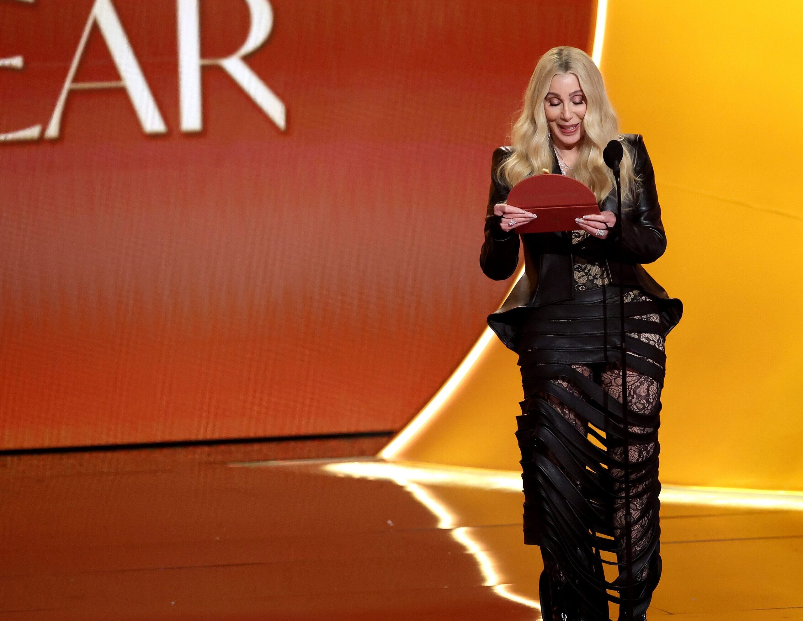 Cher mistakenly announced late singer Luther Vandross during the Grammy Awards. - pagesix