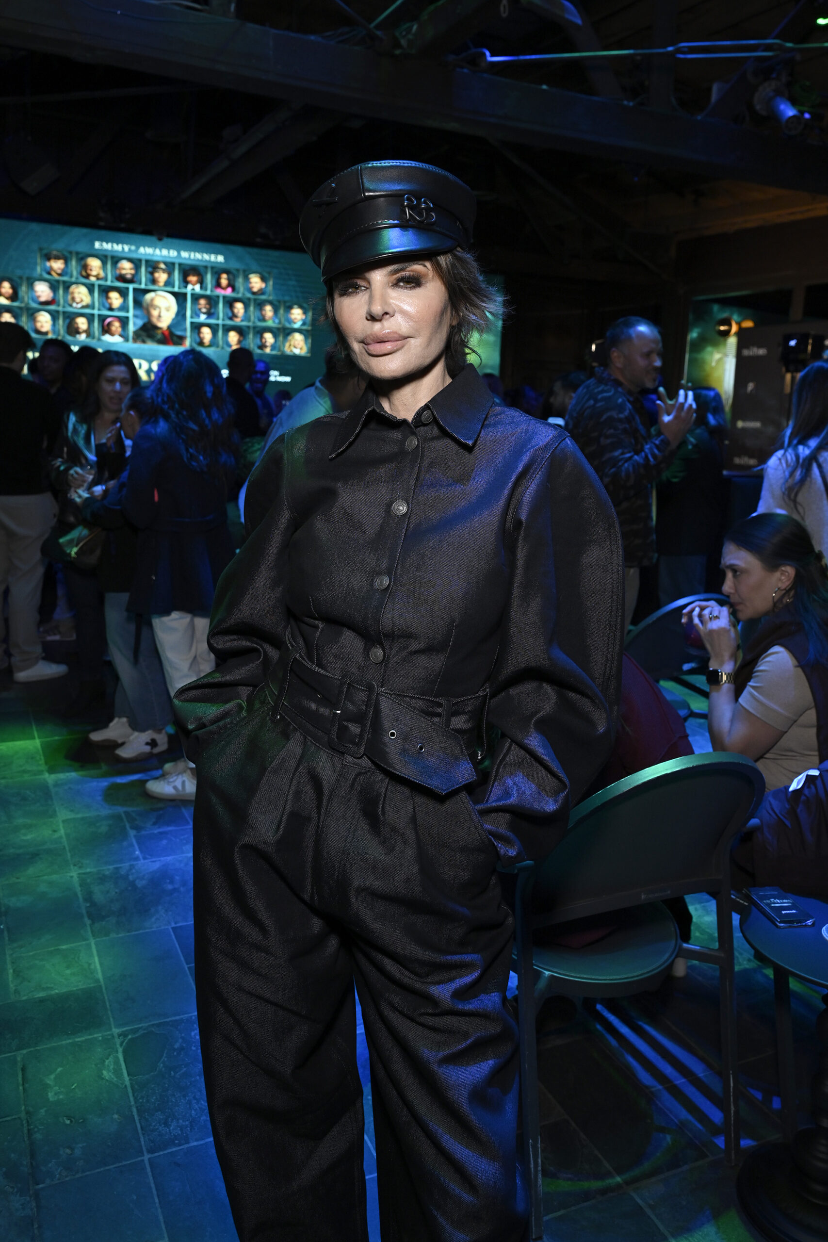 Lisa Rinna at The Traitors Season 4 premiere watch party.