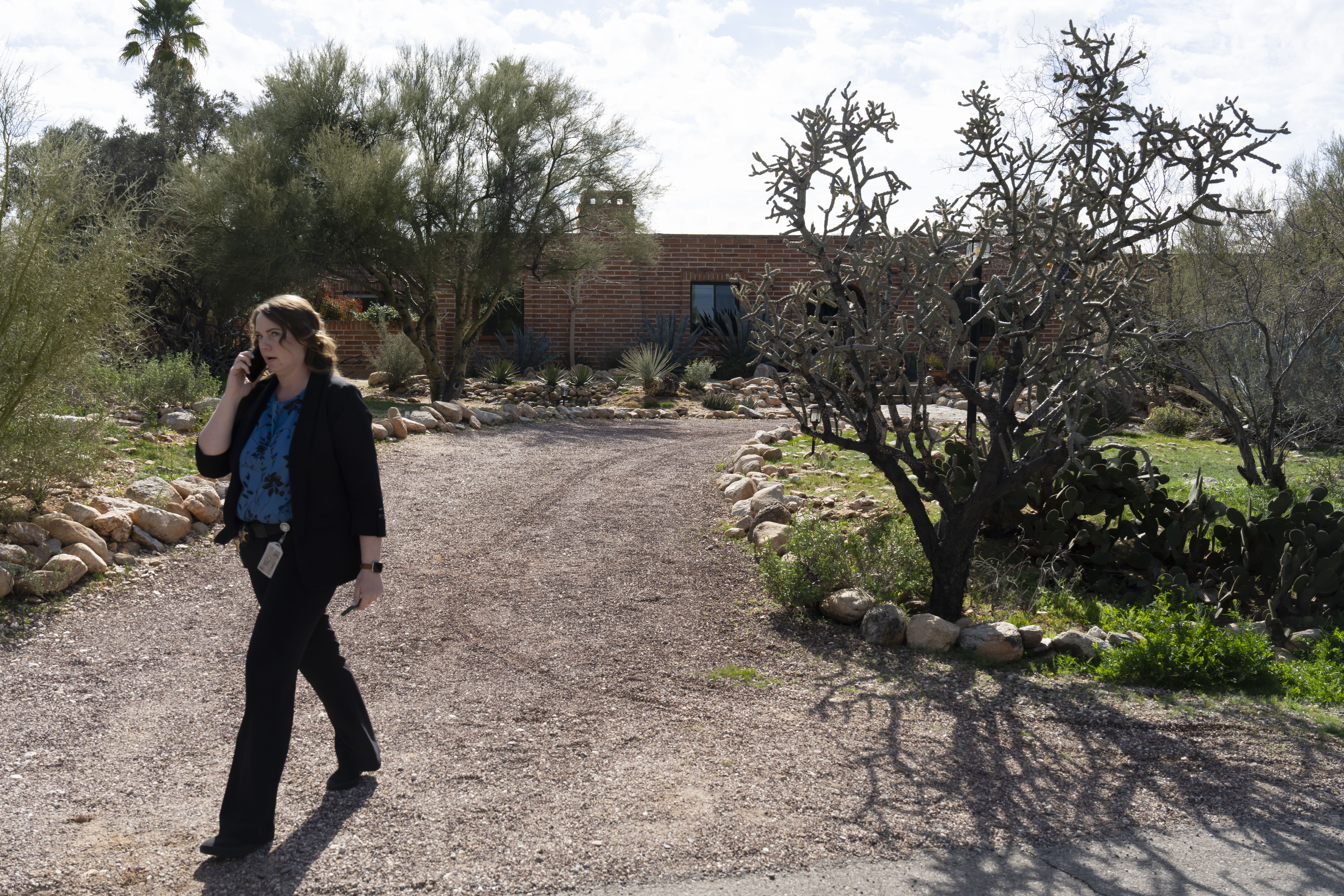 Nancy Guthrie's Tucson-area home, where she was last seen on Jan. 31.