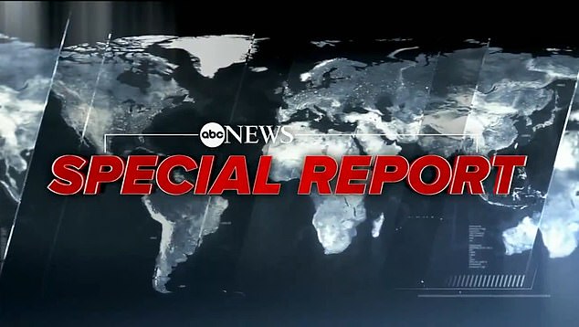 ABC News Special Report graphic shown during the NHL broadcast cut-in