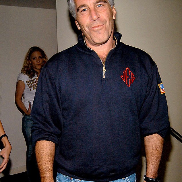 This newspaper found one email in the Epstein Files in which the woman mentions in her FBI interview, and several other emails which appear to be evidence of her ongoing contact with the paedophile (pictured, in 2005) during the 2000s - Daily Mail US