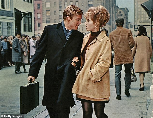 Jane Fonda and Robert Redford in Barefoot in the Park (1967)