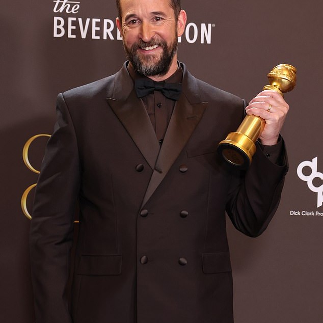 Wyle took home Best Performance by a Male Actor in a Television Series - Drama, at the 2026 Golden Globe Awards (pictured), followed by Outstanding Performance by a Male Actor in a Drama Series at the Actor Awards, on March 1 - Daily Mail US