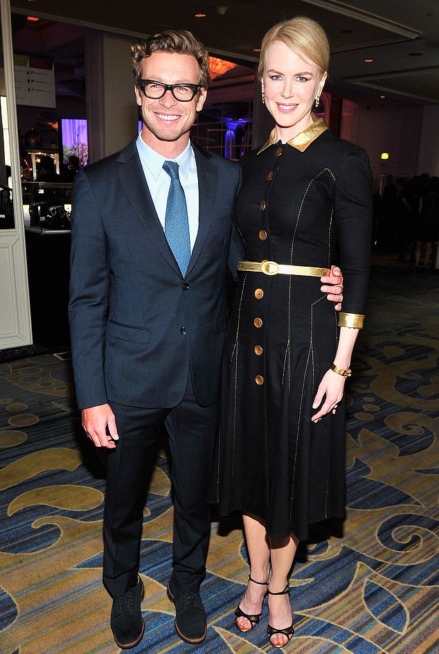 Nicole Kidman and Simon Baker together in 2013