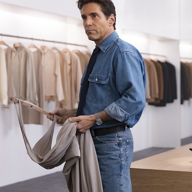 In Murphy's fictionalized retelling, Klein - played by actor Alessandro Nivola - is as besotted with Bessette as she is with the Kennedy heir - Daily Mail