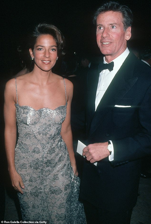 Kelly and Calvin Klein in 1994