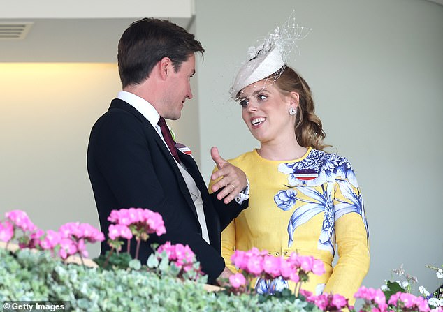Princess Beatrice and Edoardo Mapelli Mozzi together at a recent public event.