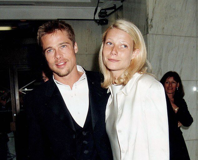 Photo: Brad Pitt, Paltrow's then-boyfriend, confronted Weinstein after he learned about the alleged sexual harassment - Daily Mail US