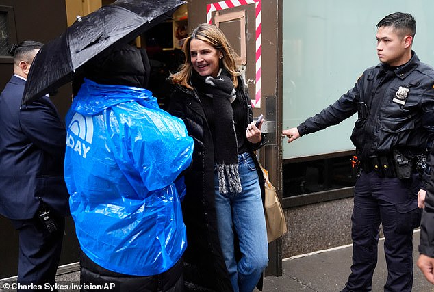 Yellow balloons outside Rockefeller Plaza, reportedly planned to symbolize hope amid Guthrie's family ordeal.