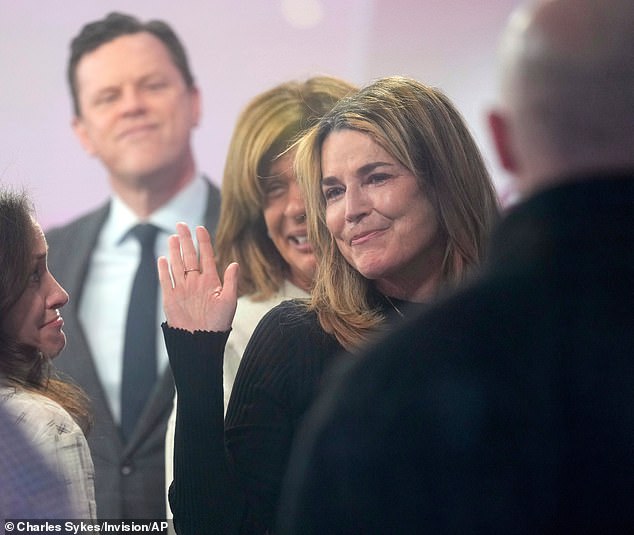 Savannah Guthrie visiting NBC's Rockefeller Plaza headquarters in New York ahead of a potential return to Today