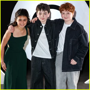 New 'Harry Potter' Stars Arabella Staunton, Dominic McLaughlin, & Alastair Stout Attend First Major Event Together! - Just Jared
