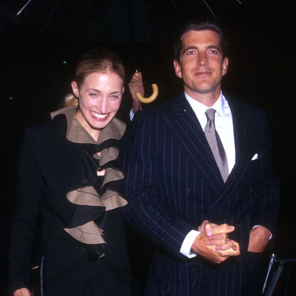 Chermayeff said everyone was "on their best behavior" when JFK Jr. and Carolyn (seen here in May 1999) tied the knot. - Getty Images