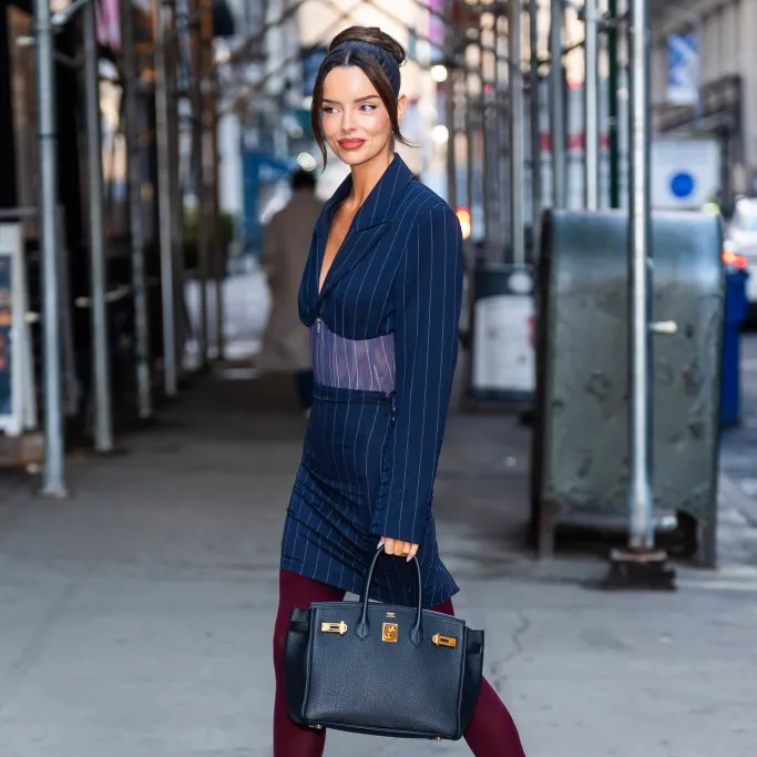 Higgins, pictured here in New York City on Wednesday, also said she saw Rausch as a "brother." - GC Images