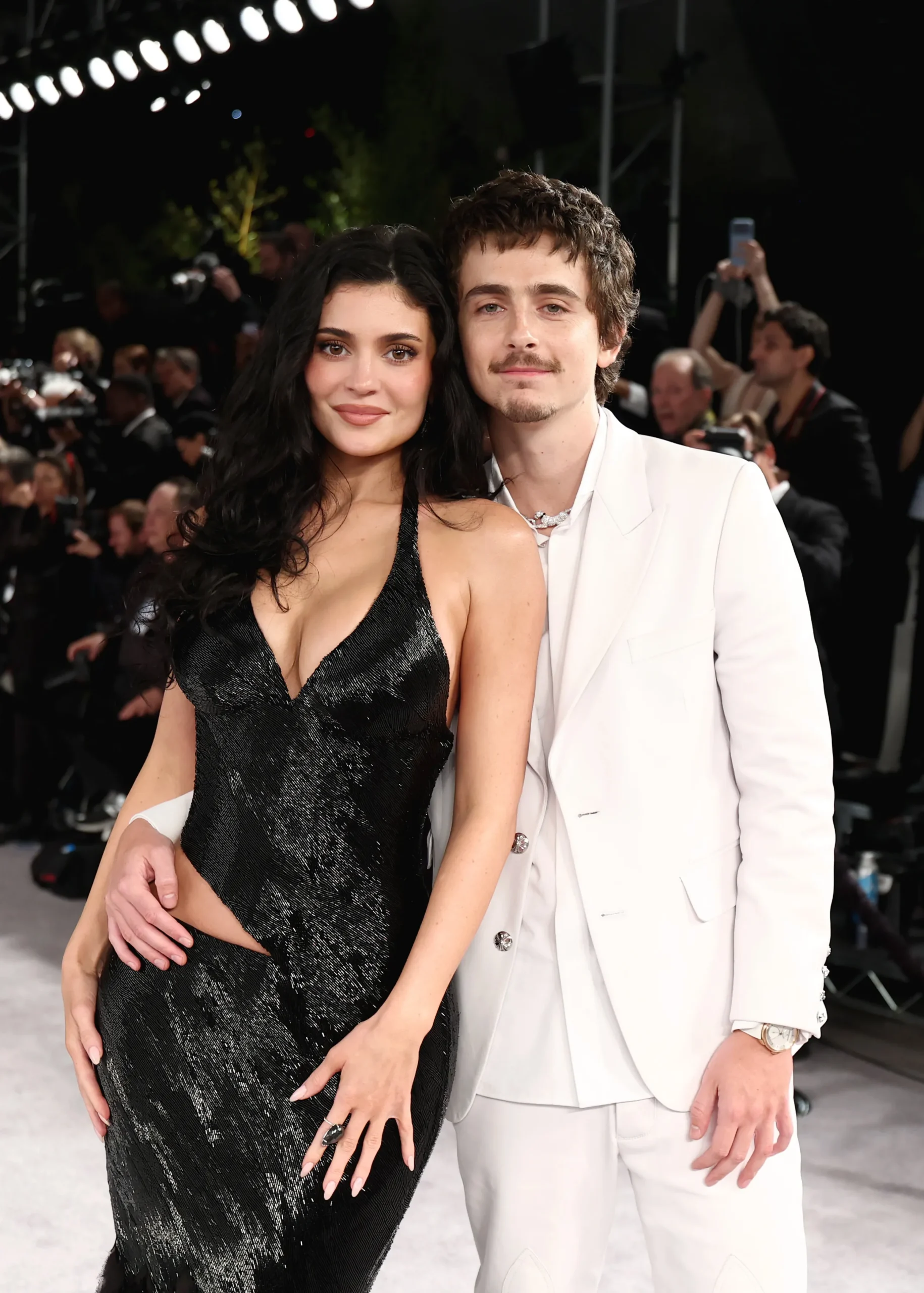 Kylie Jenner and Timothee Chalamet at the 2026 Vanity Fair Oscar Party.